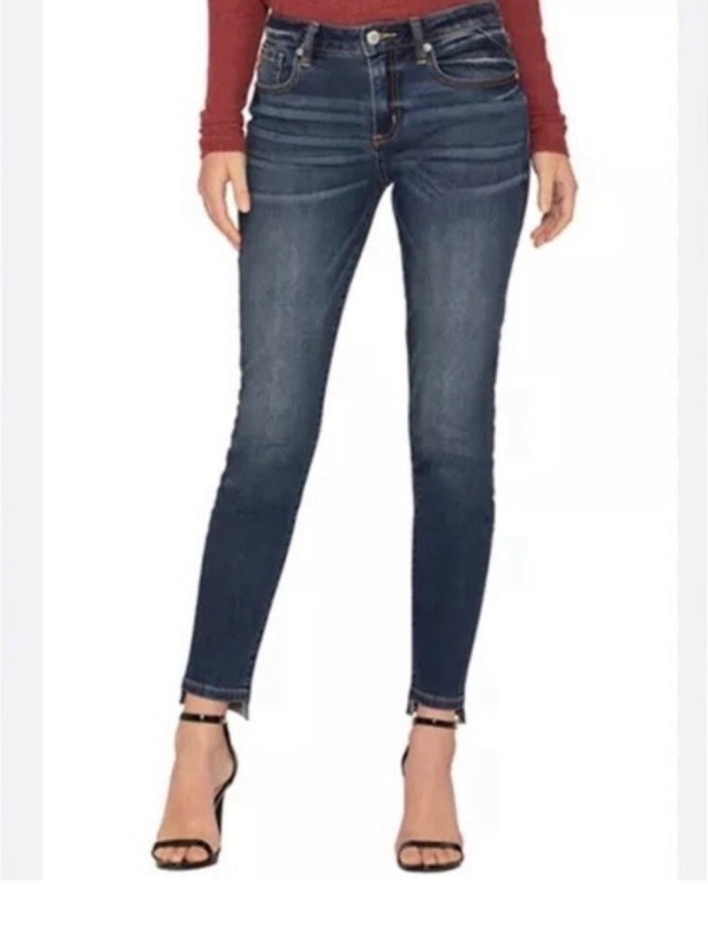 Miss Me Dark Indigo Skinny Jeans